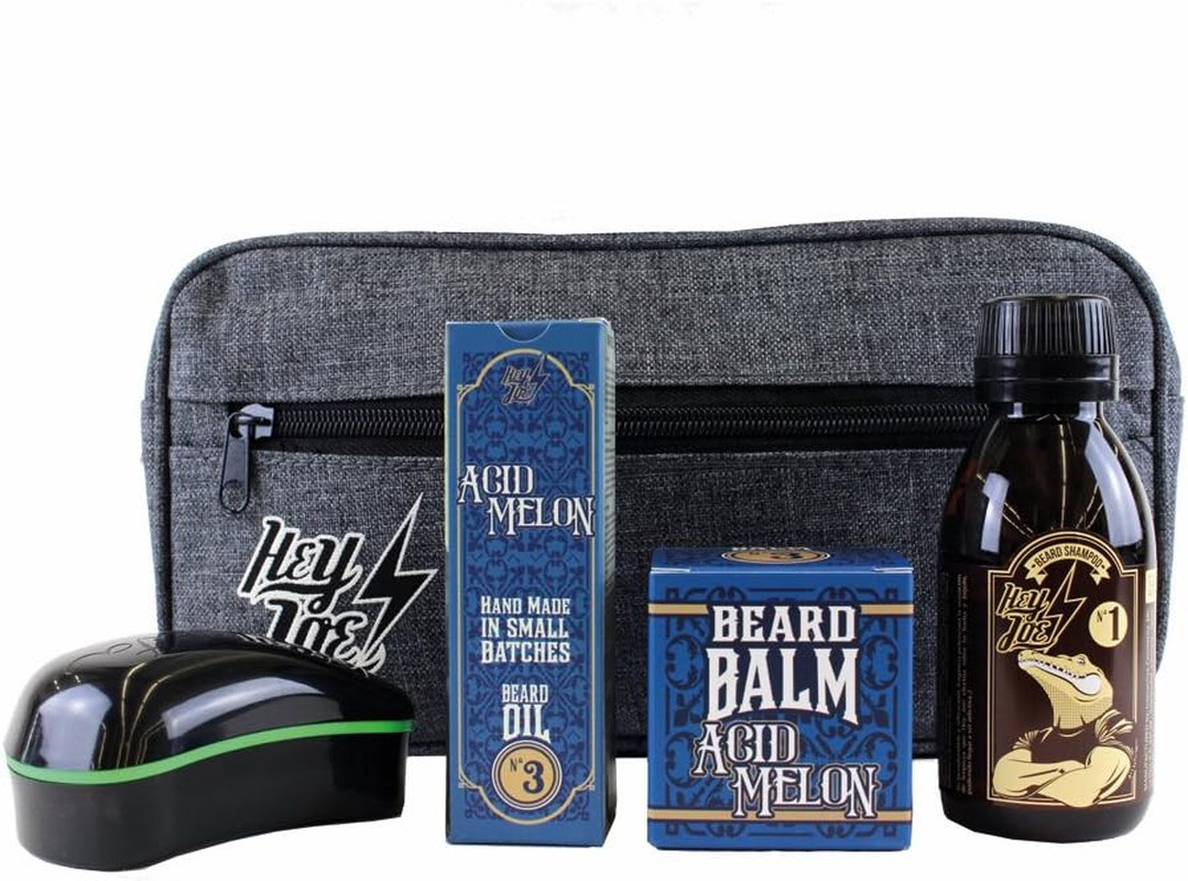 Cofanetto Regalo Barba Hey Joe! Deluxe N. 3 | Kit Sopravvivenza Uomo