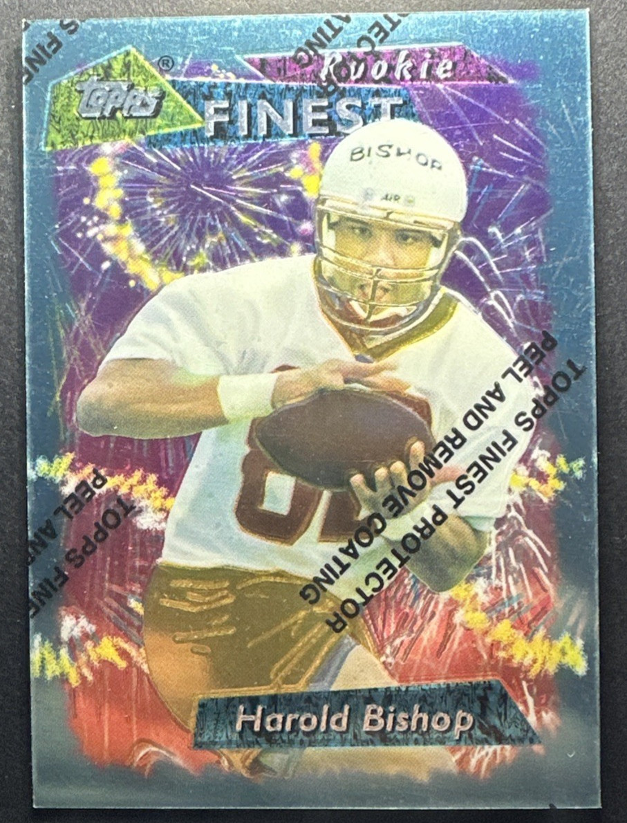 1995 Topps Finest #83 Harold Bishop - Tampa Bay Buccaneers