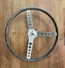 Vintage Wood Steering Wheel