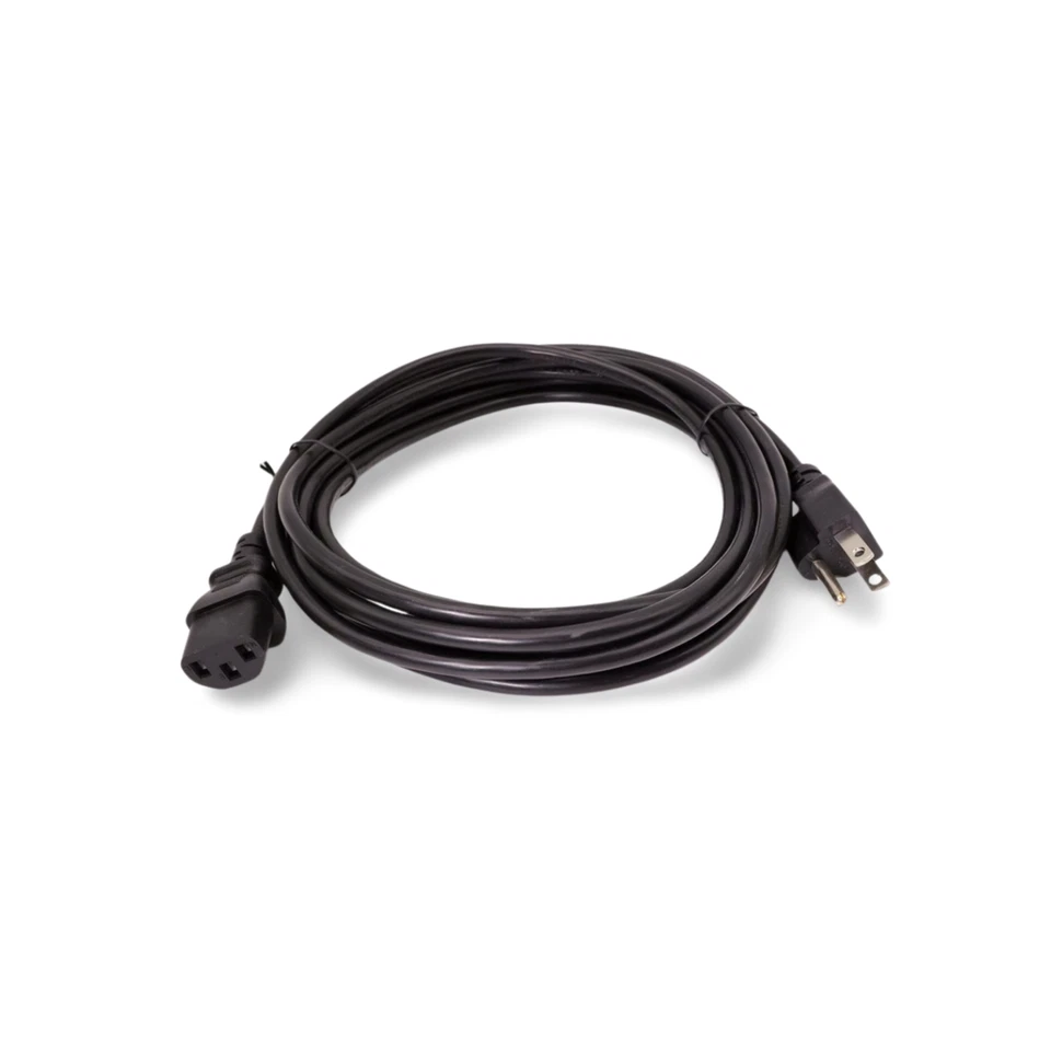 15FT COMPUTER POWER SUPPLY AC CORD CABLE WIRE HP DELL ACER PC UL CE FREE Ship - Image 2 of 4