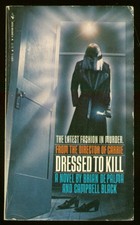 Brian DE PALMA, Campbell Black / Dressed to Kill 1st Edition 1980