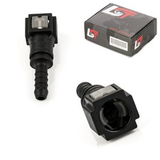 2X Quick Release Fuel Line Hose Coupling Straight 6.3X6Mm For SAAB