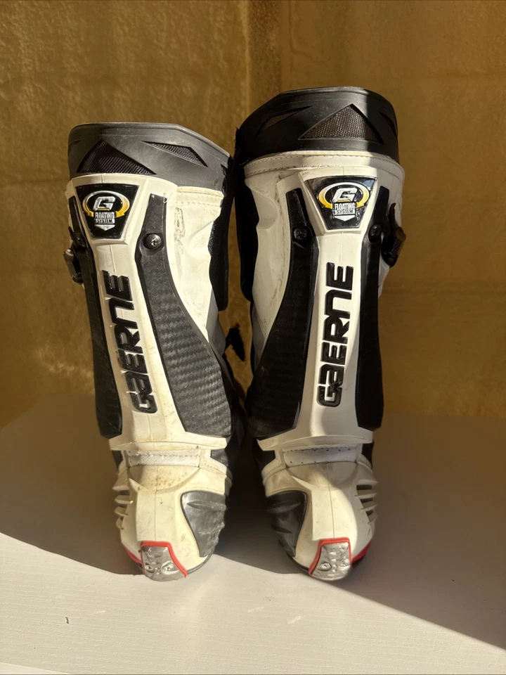 Botas de Carreras de Carretera Gaerne Compuesto de Carbono Sistema Flotante Talla 11 Foto 3 de 4