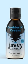 Javvy Cookies and Cream Coffee Concentrate 35 Servings 6oz Bottle