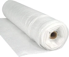 - Dura Skrim String Reinforced Clear Plastic Sheeting - 6 Mil - (10' X 100') - R