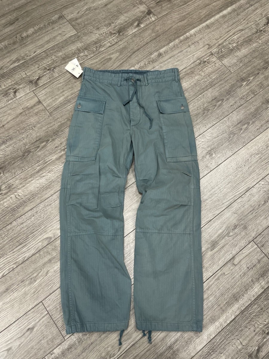 Size 32 - Double RL (RRL) Herringbone Twill Cargo Pants | eBay