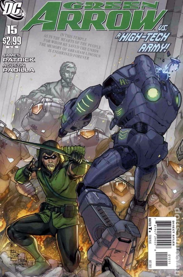 Green Arrow #15 VG 2011 Stock Image Low Grade
