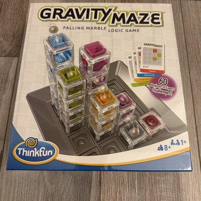 NEW ThinkFun GRAVITY MAZE Falling Marble Logic Brain Game SEALED