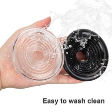 2pcs Universal Silicone Replacement Donut Sleeve for Penis Vacuum Pump Accessory