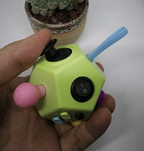 Fidget Dodecagon Toys,12 Sided Cube Toys Relieves Stress and Anxiety ...