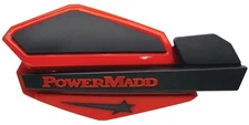 Powermadd 34202 Star Series Handguards (Red/Black)