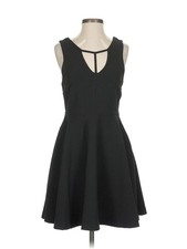 Minkpink Women Black Cocktail Dress S