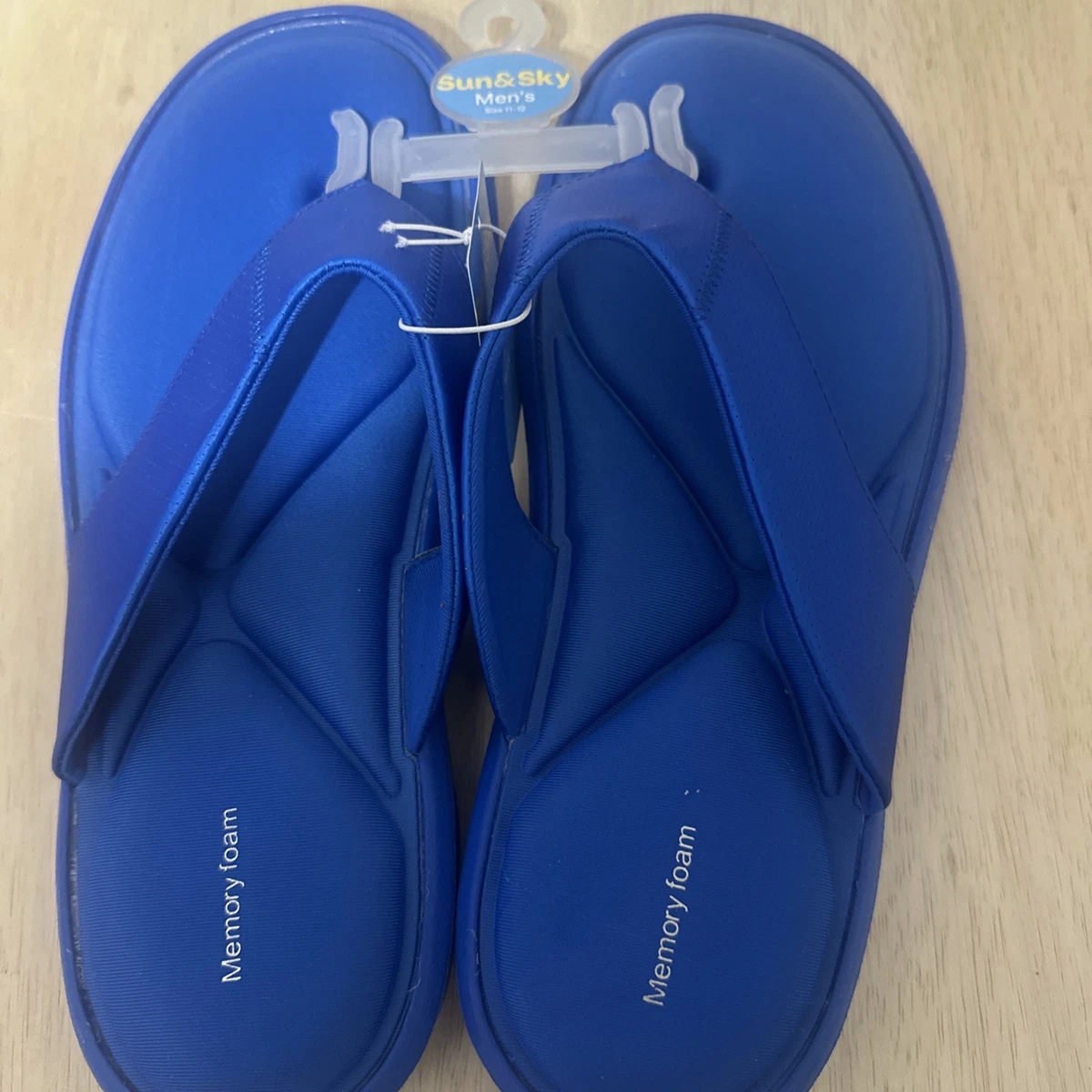 KangaROOS men’s blue flip flops NWT size 12 Men main image 4