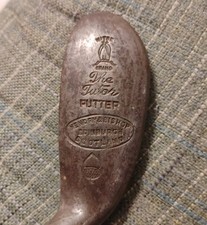 Rare Antique Hendry  Bishop The Tutor Putter Hickory Shaft Scotland Golf Club