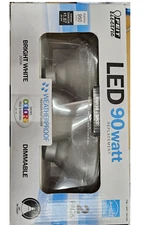 Feit Electric PAR38 LED Bright White, Dimmable, Weatherproof, 90 Watt 2PK