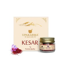 UPAKARMA Kashmiri Kesar Saffron Original 1 gram-Premium-100 Pure- Free Shipping