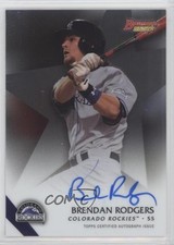 2015 Bowman's Best of 2015 Brendan Rodgers #B15-BR Auto 7iu