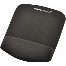 Fellowes 9252201 Mousepad W/Wrist Support, Graphite