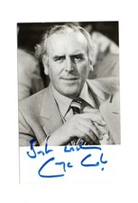 George Cole as Arthur Daley in Minder Signed 5x3 B/W Photo Autographed