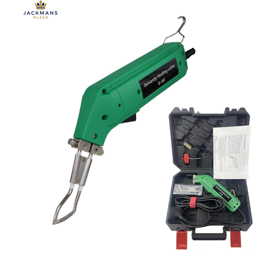 JIADING Rope Cutter Cuts Sailing Ropes, Industrial Ropes Fabric Cutting Green