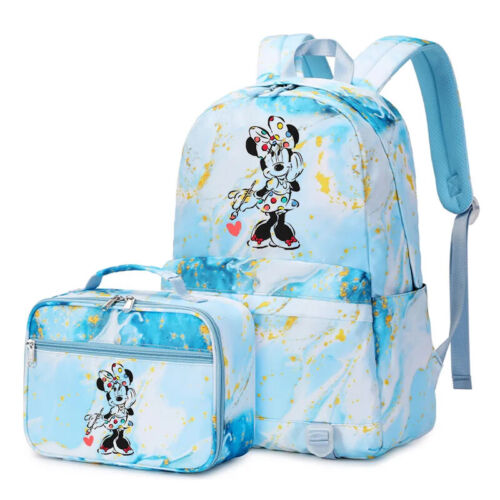 2 pz Topolino Minnie zaino multitasca borsa pranzo zaino set borsa scuola - Foto 32 di 56