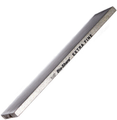 DMT Dia-Sharp Extra Fine Grit D6E Measures 6'' x 2'' x 1/4'' Offers 12 square inche