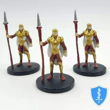 Sun Elf Guard x3 - Tyranny of Dragons #9 D&D Miniature