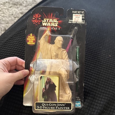 Star Wars Episode 1 Qui-Gon Jinn 3D Figure Painter 1998