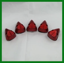 Maxxima Red Truck Pick-up Cab Roof Clearance Bus Marker LED Lights Set of 5