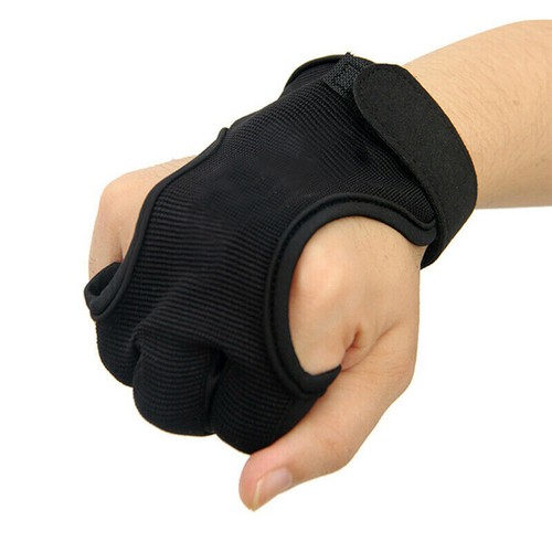 Archery 3 Finger Protect Glove Shooting Guard Tab Gear Fit Recurve Bow Hunting - Picture 10 of 10