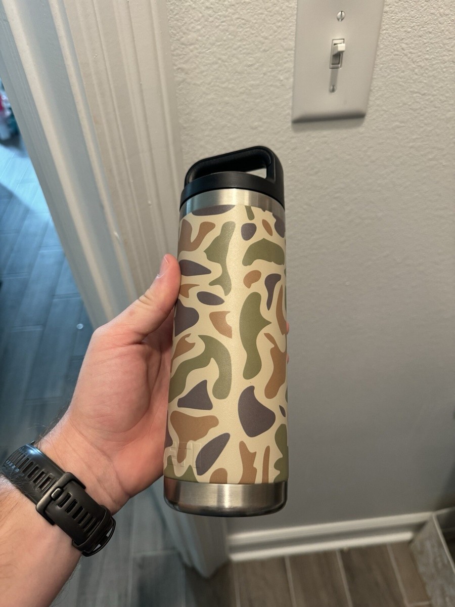 Camo Yeti Rambler 18 Oz Bottle with Lid - Camo 888830040553| eBay
