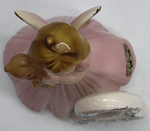 Vintage Josef’s Originals Figurine Birthday Angel February #2 Pink Girl - Picture 6 of 10