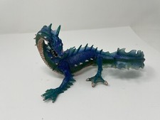 Sea Dragon Fantasy Figure Safari Ltd 2007 Purple Blue 8 Inches