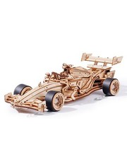 3D Wooden Puzzle for Adults, 3D Wooden Racing Car, Model Car Kits for Teen to...