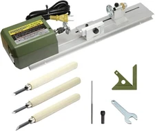 PROXXON No.28140 Small desktop wood lathe 100V 500~5000rpm Made in japan