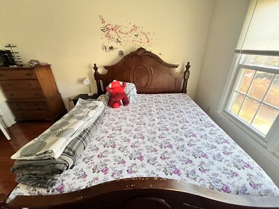 king sized bed frame and mattress