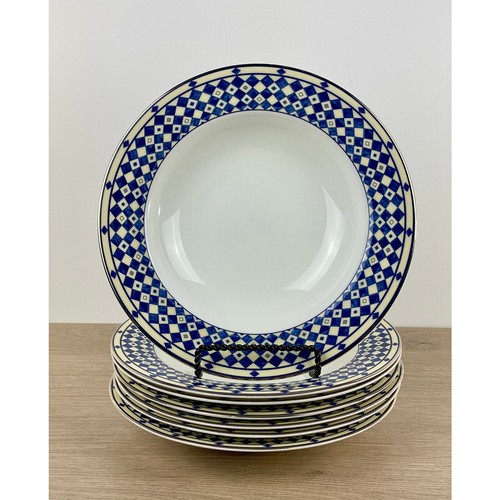 Geometrix Bone China Salad Soup Bowls Doulton Company St Andrews 2002 BY PIECE - Picture 2 of 9