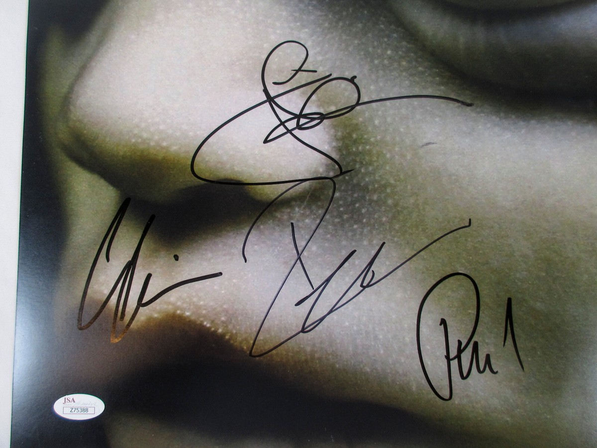 Till Lindemann + 3 Band Signed RAMMSTEIN 12x12 MUTTER Album Photo