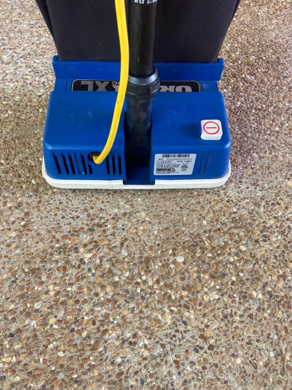 ORECK XL Classic American Heritage Vacuum Cleaner Clean Tested Model