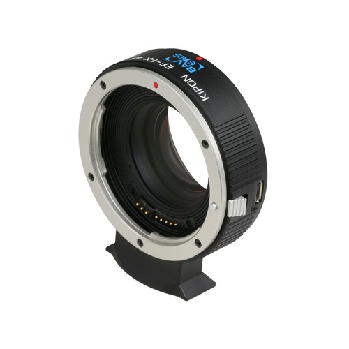 KIPON 0.7 Autofocus Adapter Focal Reducer for Canon EOS EF Lens to Fuji X Camera - Picture 7 of 7
