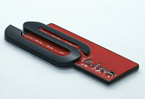 STEMMA ADESIVO S-LINE COMPATIBILE AUDI A1 A3 A4 A5 A6 A7 A8 Q2 Q3 Q5 Q8 TT BADGE - Foto 2 di 6