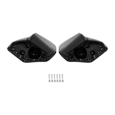 King Trunk Rear Speaker Pods For Harley Touring Electra Glide (2014-2024) – Black 6.5 Inch - View #5