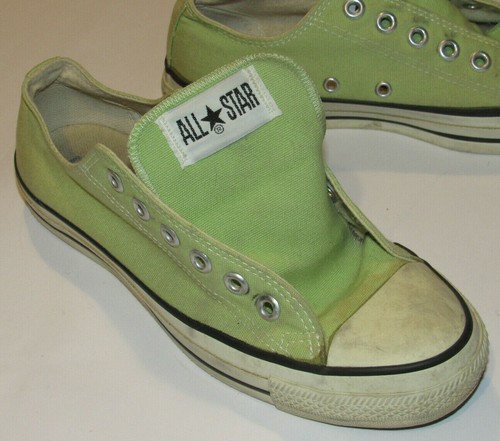converse green vintage