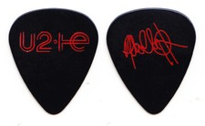 U2 Adam Clayton Signature Black Guitar Pick #2 2015 iNNOCENCE + eXPERIENCE Tour