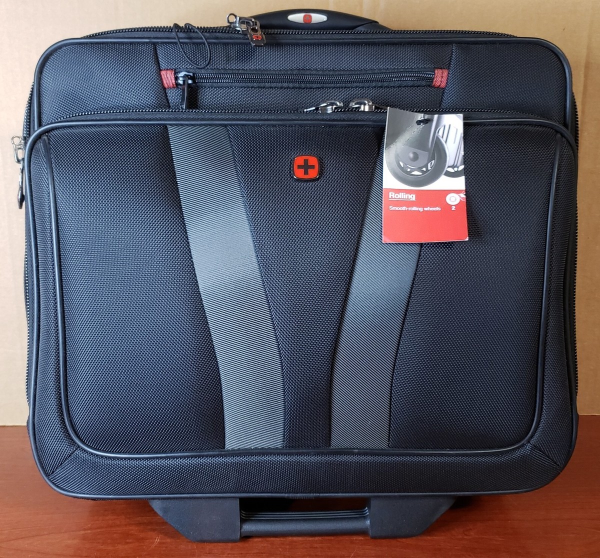 Wenger Granada Pro 15.6-Inch, Black Wheeled Laptop Case #602684