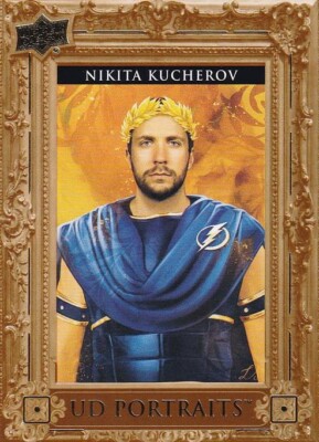 2023-24 Upper Deck UD Portraits - Nikita Kucherov #P34 - Tampa Bay Lightning