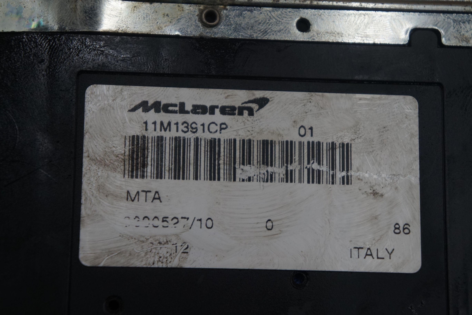 MTA Battery Relay Power Controller Panel 11M1391CP OEM McLaren MP4-12C