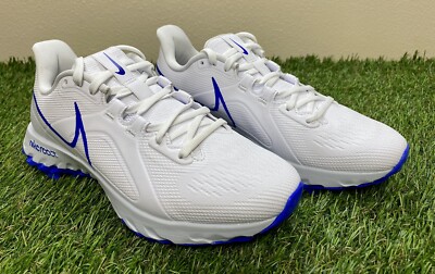 Nike React Infinity Pro Golf Shoes Cleats White CT6620-125 Size 8 / Wmn's 9.5