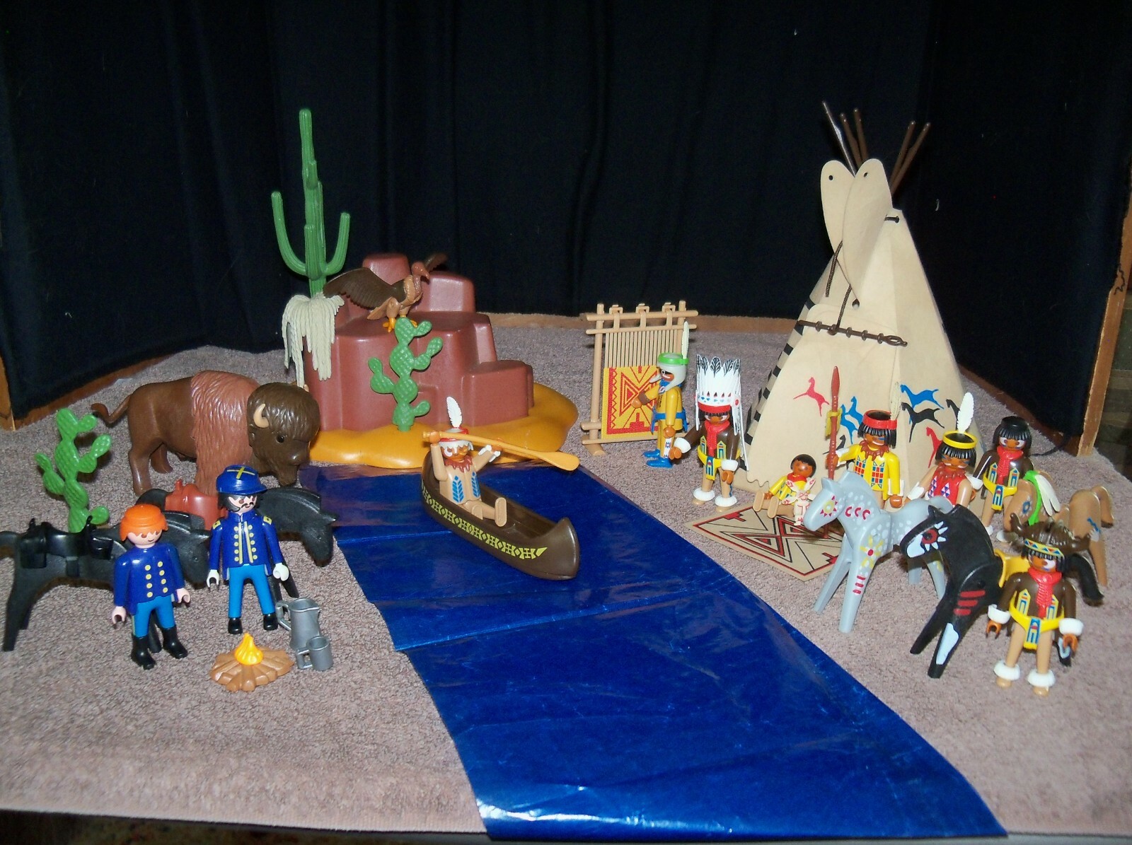 playmobil indian set