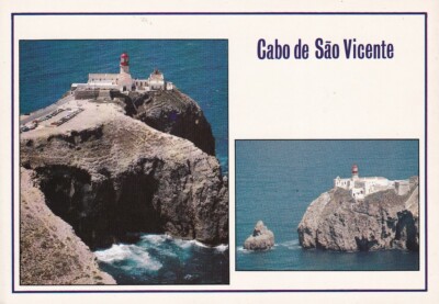 Alte Postkarte - Cabo de Sao Vicente